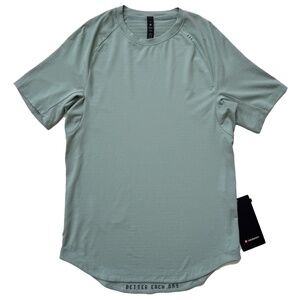 NWT Lululemon Drysense Short Sleeve - LM3CXLS - Silver Blue - XS